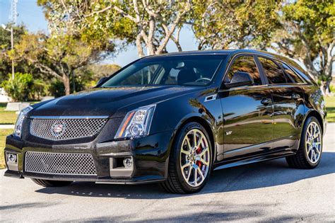 For Sale 2014 Cadillac Cts V Wagon In Black Diamond Tricoat With 15k