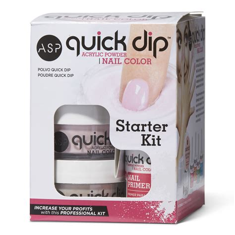 Asp Quick Dip Starter Kit Dip Powder Nail Kits Acrylic Nail Kit