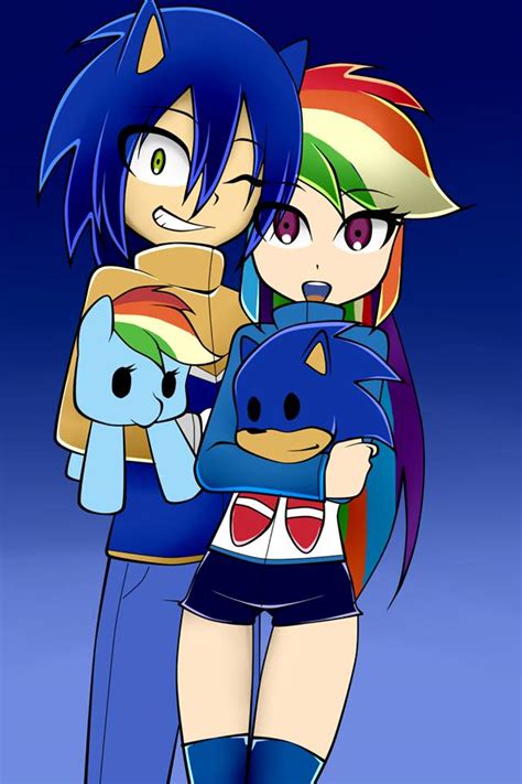 Sonic X Rainbow Dash On Mlp And Sonic Heroes Deviantart