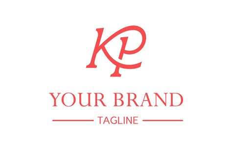 Kp Logo Design Graphic By Strangerstudio · Creative Fabrica