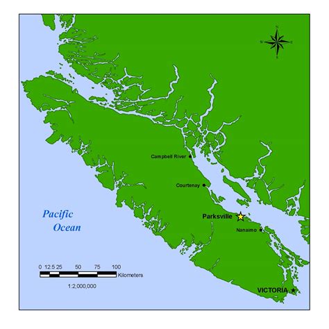 Vancouver Island Overview Map Vancouver Island Mappery