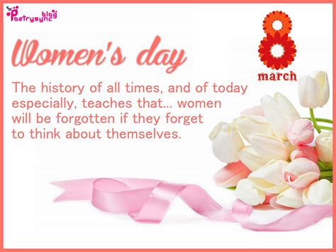 Happy International Womens Day Wishes And Greetings Message Card Image