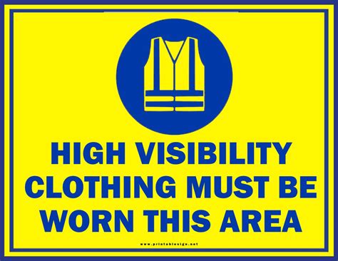 Mandatory Ppe Safety Signs Free Download