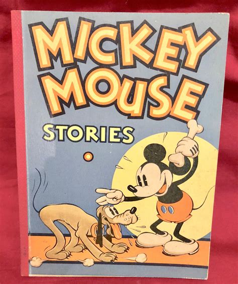 Vintage 1934 Mickey Mouse Stories Book 2 1st Edition Walt Disney