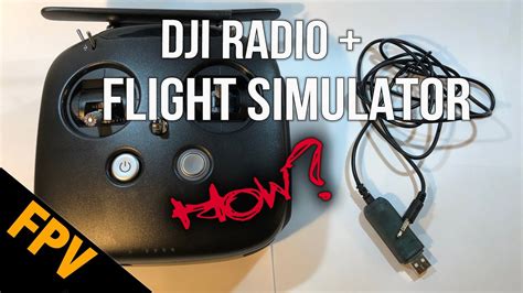 Using The Dji Digital Fpv Radio With The Liftoff Flight Simulator On