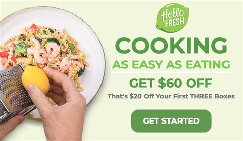 Hello Fresh Coupon Code Save 20 On Your First 3 Boxes 2 Little