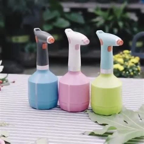 Hand Held Portable Garden Plant Watering Can Pot Battery Backup Power
