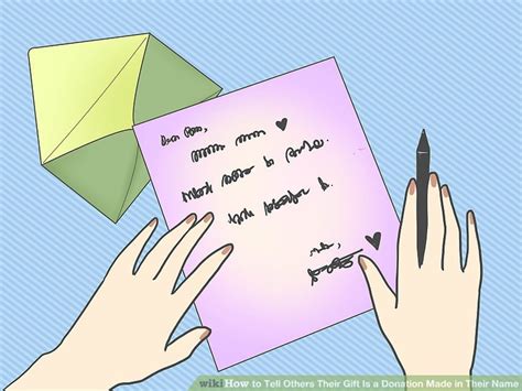 Do you ever want to earn honor fast? 3 Ways to Tell Others Their Gift Is a Donation Made in ...