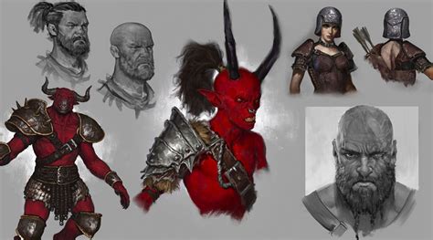Diablo Ii Resurrected Concept Art And Characters