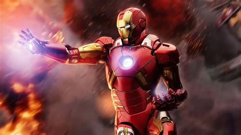 Wallpaper Id 72401 Iron Man Hd 4k Superheroes Digital Art Artwork