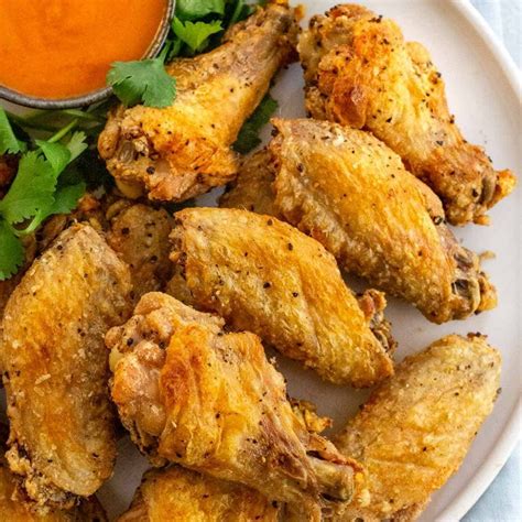 crispy baked chicken wings with baking powder thefoodxp