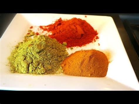 How To Make Homemade Red Chilli Powder Turmeric Powder And Coriander