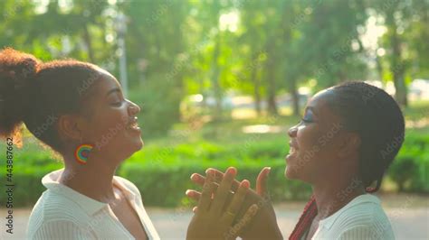 Brazilian Lesbian Couple In White Dress Spending Time Together