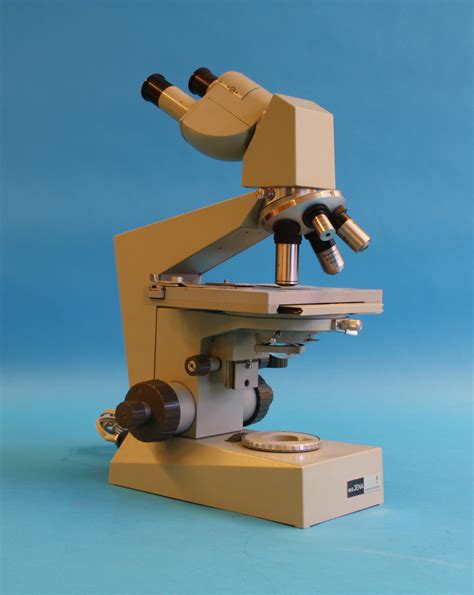 Compound Achromatic Microscope Binocular Tube Type Ergaval Stichting Voor Historische