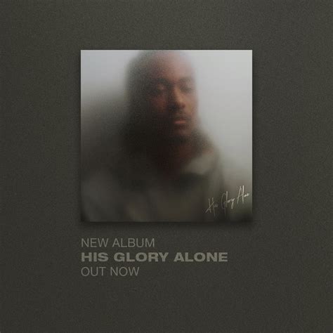 His Glory Alone New Kb Album