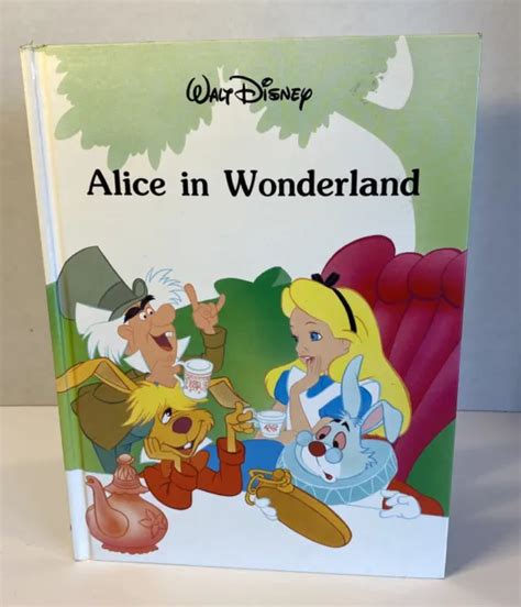 Walt Disneys Alice In Wonderland Hardcover Book By Twin Books Inv