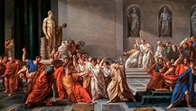 La morte di Cesare, The Death of Julius Caesar Painting by Vladimir ...
