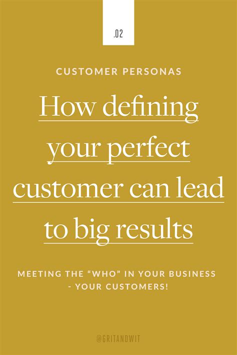 Customer Profiles How Defining Your Perfect Customer Can Lead To Big