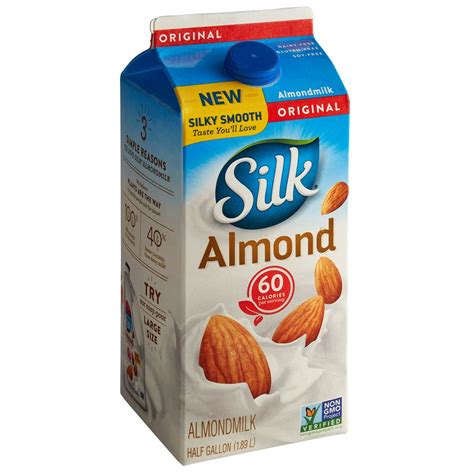 Silk Original Almond Milk 64 Oz Shop Webstaurantstore