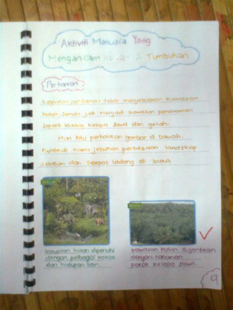 Text of kerja kursus ert. LoNgK@i_2U (*_*): Buku Skrap (folio) Sains Tahun 6 Tema ...