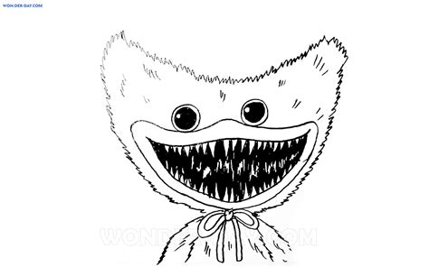 Huggy Wuggy Coloring Pages Printable Coloring Pages