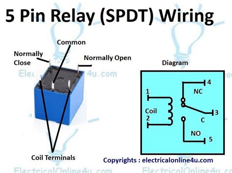 Wiring Diagram For A Four Pin Relay