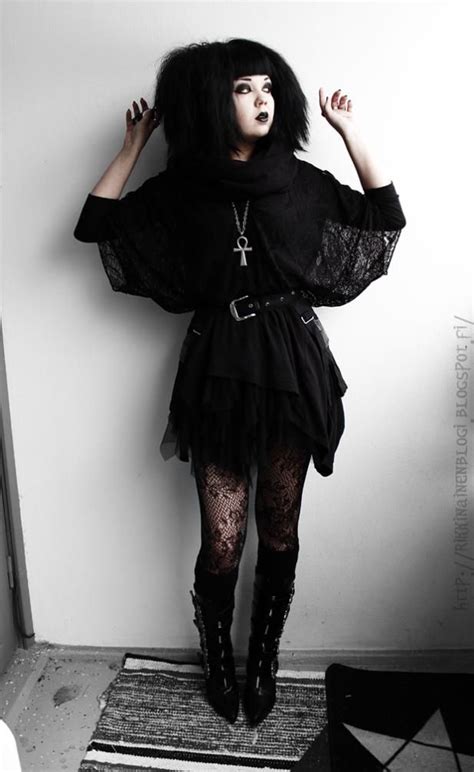 Black Widow Sanctuary Gothstyle Trad Goth Style Goth Outfits