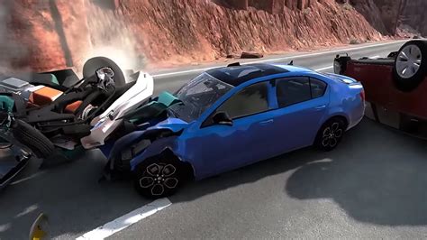 Realistic Extreme Car Crashes Beamng Drive Youtube