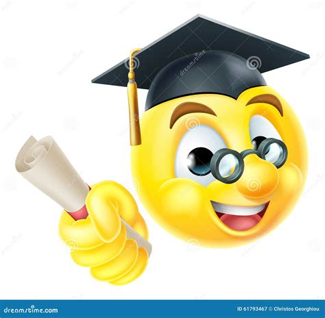 Graduate Emoji Clip Art