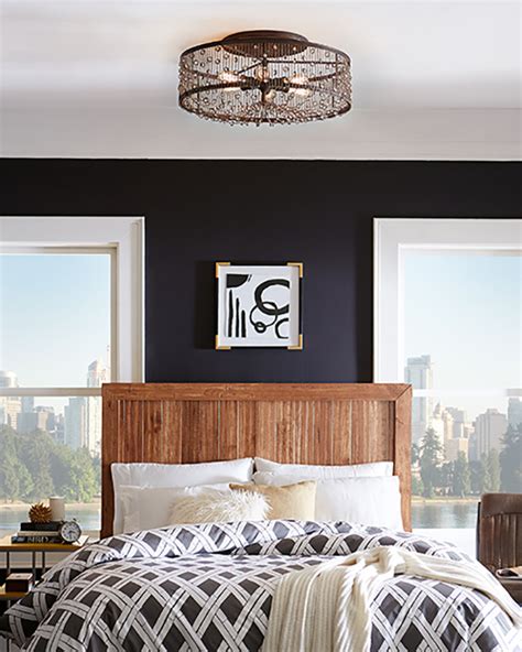 The best bedroom ceiling lights are ones that can go with many different styles so that if eventually you do want to redo your room's décor, you won't necessarily have to change all the lights they also would work well in the hall or master bathroom if you want to utilize them throughout the home. Master Bedroom Lighting Guide - Flip The Switch