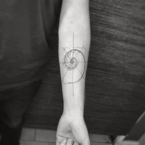 Amazing Fibonacci Tattoo Ideas You Need To See Fibonacci Tattoo Spiral Tattoos