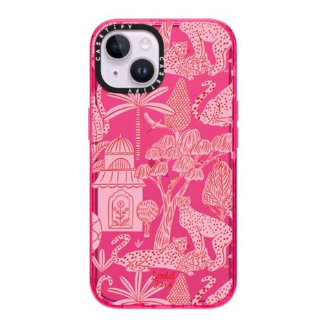 Cheetah Paradise Pink By Bodil Jane Casetify In 2023 Preppy Iphone