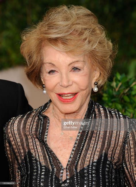 Anne Douglas Arrives At The 2010 Vanity Fair Oscar Party Hosted By