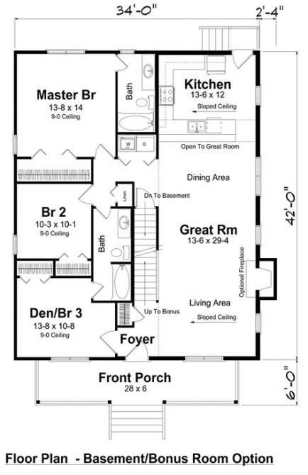 It's key to think big when you're planning how to use your 1,500 square feet! 24 Ideas For House Plans 1500 Sq Ft Open Floor Bonus Rooms ...