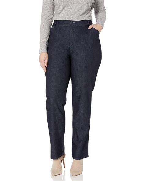 Lee Jeans Plus Size Relaxed Fit All Day Pant In Indigo Rinse Blue