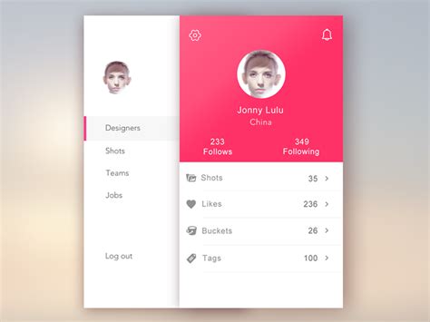 50 user profile page — design inspiration by muzli muzli design inspiration