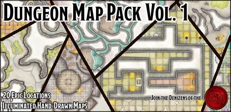 Elven Tower Dungeon Map Pack 1 Foundry Virtual Tabletop