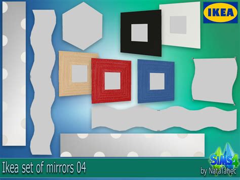 Corporation Simsstroy The Sims 4 Ikea Set Of Mirrors 04