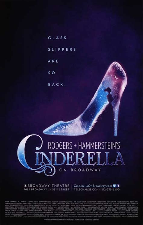 Cinderella Broadway Movie Posters From Movie Poster Shop