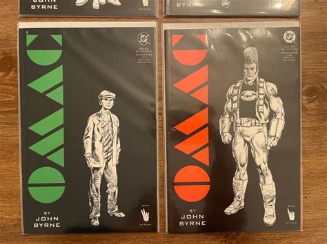 Omac Complete Dc Comics Ltd Series 1 2 3 4 Nm John Byrne Series Cm21