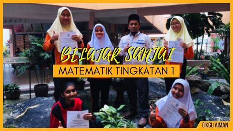 Tingkatan 3 matematik topik 1. Lengkapkan Pengiraan - MATEMATIK TINGKATAN 1 - YouTube