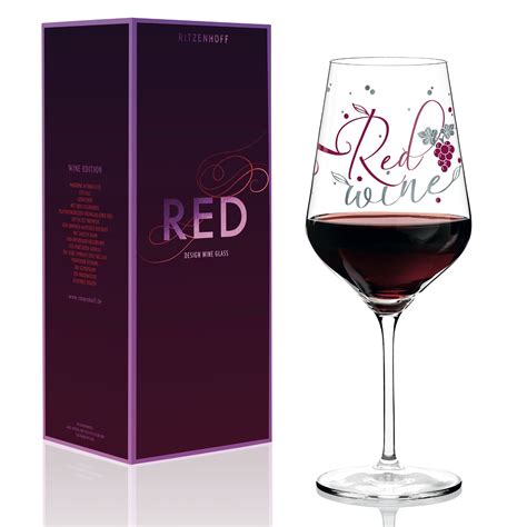 Ritzenhoff Red Wine Glass K Stockebrand Kitchenique