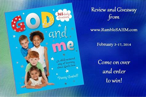 God And Me By Penny Boshoff ~ A Review And Giveaway