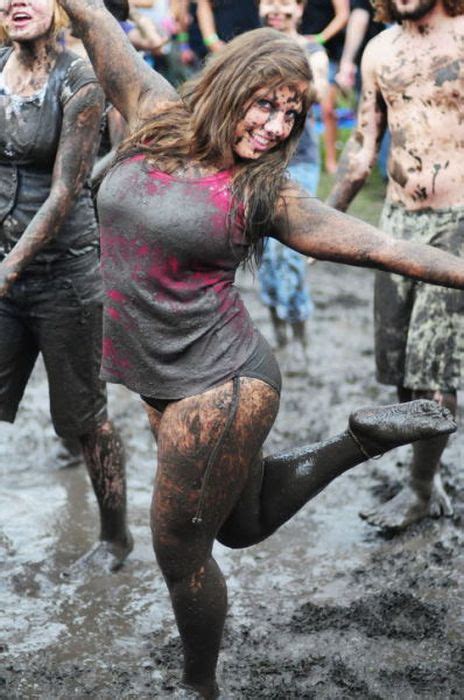 Sexy Girl In The Mud Photos Photos