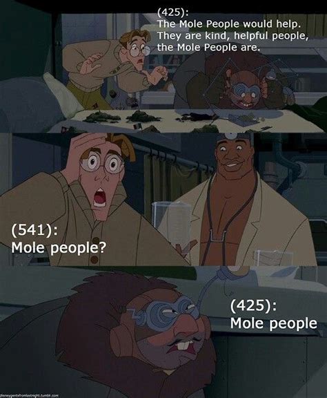 Knowing her fate, atlantis sent ships to all corners of the world. Pin by Carmelita X on Atlantis (With images) | Funny disney memes, Disney friends, Disney funny