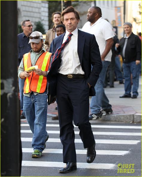 Hugh Jackman Films The Front Runner In Atlanta See Him In Character