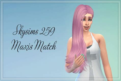 Maxis Match Hair Retextures The Sims 4 Catalog