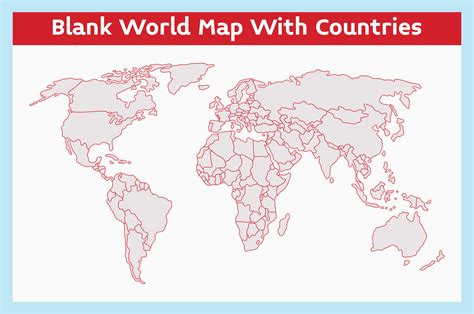 Map Of World Blank Template World Map Weltkarte Peta Dunia Mapa