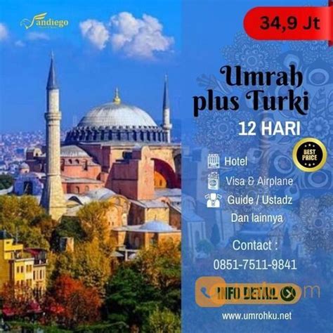 Paket Umroh Plus Turki 25 Oktober 2023 Fandiego Travel Di Kota Jakarta