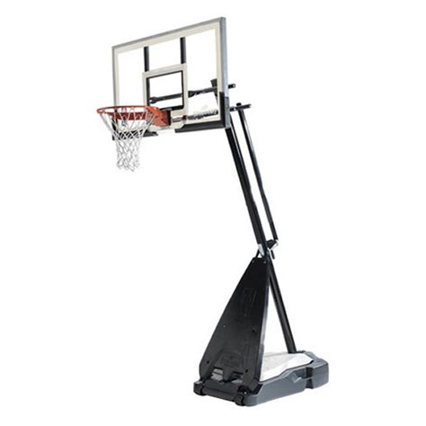 Spalding 71564 Nba Hybrid Portable Basketball System With 54in Acrylic